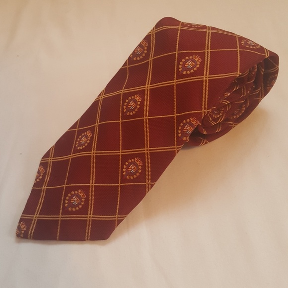 Tommy Hilfiger Other - 4/$25 Tommy Hilfiger Tie Red Yellow Business Dress